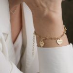 Kişiye Özel 925 Ayar Gümüş Kalpli İsimli Aile Bilekliği